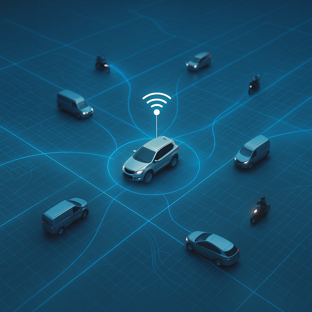 Control de unidades con sistema GPS